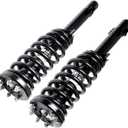 cciyu Struts Spring Assembly Struts Complete for 2008-2012 for Honda for Accord Struts Shocks for 172562R 172562L Front Struts FWD