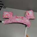 HeySplash Swim Vest for Kids, Toddler Pool Floaties, Children Swimming Vest with Adjustable Strap, Swim Jacket Water Wing Arm Float, Puddle Sea Beach Boat Jumper Boy Girl Baby (C Pink Unicorn)