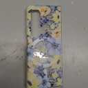 Magnetic for Samsung Galaxy Z Fold 4 Case,Floral Design PC Case for Women Men Girls Boys Drop Protection Shockproof Cute Durable TPU Bumper Cover for Galaxy Z Fold 4,Flowering shrubs 12.5