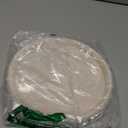 GemeShou Round Jewelry Organizer Plate, Top Microfiber Velvet Jewelry Display Tray, Empty Jewelry Showcase Tray for Necklaces, Bracelets, Rings, Earrings (Cream-Medium, 7.9 x 7.9 in)