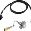 Roadtrip Swaptop Grill Regulator with 5 FT Propane Adapter Hose Replacement Parts for Coleman Roadtrip Swaptop Grill Coleman C001, 5010000743, 9942A5251, 9949 Series
