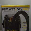Dustless Technologies HEPA Wet+Dry Pro Vacuum, 8 Gallon, Black (D1618)