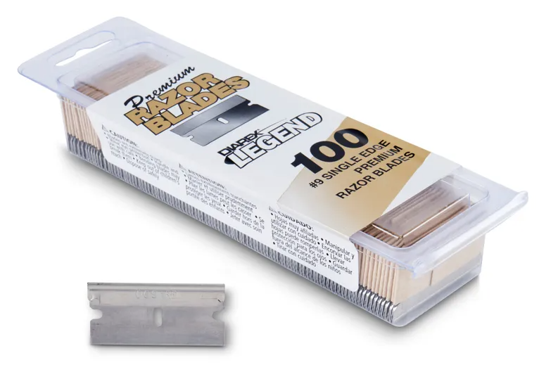 Premium Razor Blades Single Edge, # 9  250 pieces