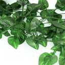Tbestmax 473 Feet 72 Pack Artificial Ivy Leaf Plants, Green Vine Leaves, Greenery Hanging Garland, Fake Foliage Flowers for Home Kitchen Garden Office Wedding Wall Decor