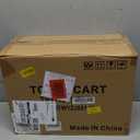 3 Drawer Metal Tool Box, Portable Metal Tool Box with EVC Liners and Latches Closure, Heavy Duty Steel Tool Chest with Ball Bearing Opening and Powder Coated Finish, Pink