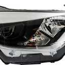 WFLNHB Headlights Assembly Replacement for Toyota Corolla 2014-2016 Projector Headlights Headlamps Passenger Side