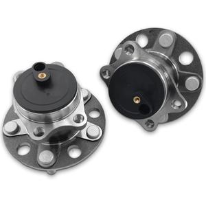 512332 2PCS Rear Wheel Bearing and Hub Assembly for Dodge Avenger 2008-2014, Caliber 2007-2012, Chrysler 200 2011-2014, Sebring 2007-2010, Jeep Compass Patriot 2007-2017, 5 Lug w/ABS