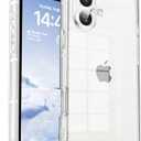 Tzomsze Case Compatible with iPhone Clear Case,Camera Protection,Reinforced Corners TPU Slim Shockproof Case Cover for Women Girls 6.1 inch-Clear