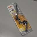 Korky Strongarm Metal Toilet Handle and Lever - Universal to Fit Front, Angled, Side, Left, and Right Mount Toilets - Matte Black, Simple Style, 6034BP