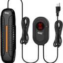 hygger 800W Aquarium Heater with LED Controller, 80-220 Gallon Fish Tank | Anti-Cooking Fish Alarm, Auto Stop Heating Protection, Multiple Security Features, for Freshwater and Saltwater Tanks