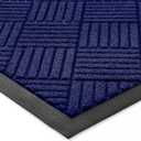 100pointONE Front Door Mat, Heavy Duty Indoor Outdoor Doormat, 72" x 36" Low Profile Outdoor Mats for Home Entrance, Stain and Fade Resistant Welcome Mat Ideal for High Traffic Area, Diamond Blue