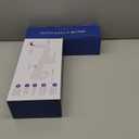 Bio Bidet SlimEdge Bidet Attachment for Toilet, Non Electric, Dual Nozzles for Front and Rear Cold Water Wash, Adjustable Water Pressure, White (1 Pack)