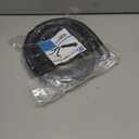 Cable Management Sleeves 1.5in - 2 Pack 4.1ft Split Braided Cable Sleeve Black, Wire Organizers for Cords, Hard PE Cord Protectors from Pets, Flexible Cord Wrap Wire Sleeve for Computer Cord Organizer