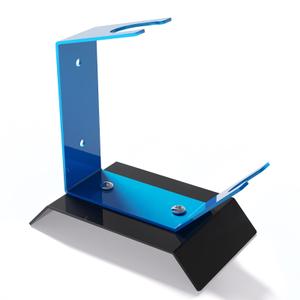 Paint Gun Holder for Fuji Sprayer, Benchtop Gravity Feed Spray Guns Holder Stand Holds Auto Paint HVLP Guns, Wider Base for More Stability, Table/Bench Top or Wall Mount