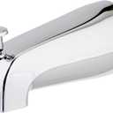 EZ-FLO 5-3/8 Inch Nose Diverter Tub Spout, 1/2 Inch IPS Connection, Chrome Finish, 15083