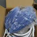 ZEYEXE Giant Flowers for Decoration, 66.9" Tall Floor Standing Life Size Silk Flower Decor - 3 Large Artificial Flowers with Stand for Wedding Reception, Party Banquet Background, Home Decor