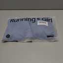 RUNNING GIRL Workout Tank Tops for Women Built in Shelf Bras Padded,Sleeveless Gym Tops Athletic Yoga Shirts(BX3062_Light Blue_L) (L)