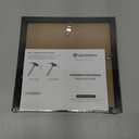 7x7 Picture Frame, Display Pictures 5x5 with Mat or 7x7 Without, Wall Hanging Photo Frame, Black, 1 Pack