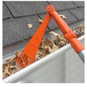 EZ Smart Mini Rake Head – Gutter Rake Tool for Removing Leaves & Debris from Roofs, Gutters & Hard-to-Reach Areas – Fits Standard Acme Thread & Recommended EZ Smart Pole (Not Included)