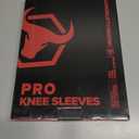 Iron Bull Strength Knee Sleeves for Powerlifting (7mm) - Weightlifting Knee Compression Sleeve for Squats - Knee Brace Support for Gym, Workout, Fitness (X-Large)