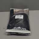 No Hooks Shower Curtain with Snap-in Liner, Navy Boho Tufted Chevron Striped Textured Shower Curtains for Bathroom, Water Repellent Luxury Shower Curtain, 72Wx74H