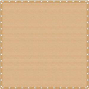 VICLLAX Shade Fabric Sun Shade Cloth Privacy Screen with Grommets for Patio Garden Pergola Cover Canopy 20x20 FT, Wheat