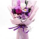 Bonvequ Preserved Flowers Bouquet, Eternal Natural Rose, Flower Birthday Decorations for Mom Women,Send Flowers Prime,Wedding Anniversary,Christmas Eve