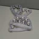 Sumind 4 Pieces Large LED Light up Tambourine 8.6 x 5.3 Inch Handheld Musical Flashing Tambourine Glow in The Dark Party Supplies for Adults Halloween Wedding Favors