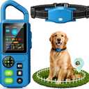 Wireless Dog Fence System, 5-in-1 Electric Fence for Dogs, Protection & Training, Fence Range up to 394 Ft, Training Distance up to 3300 Ft, with Remote