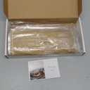 Plastic Bread Bags for Homemade Bread, Freezable Seal Tight Cellophane Bags for Loaves, SourdoughBagels (50 Packs) Orange (12.6" x 10.6")