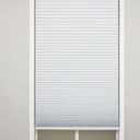 White Cordless Blackout Polyester Cellular Shades - 70 in. W x 48 in. L
