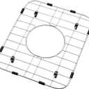 Serene Valley Sink Protector 12" X 10", Centered Drain with Corner Radius 1-1/2", NLW1210C