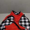 Warm Dog Coat for Winter,Waterproof Jacket with Zipper,Detachable Dog Coat with Adjustable Buckle,Comfortable Jacket for Dogs in Cold and Windy Days.2XL Red