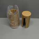 2Pack Mason Jar Lid Organizer, Bamboo Stackable Steady Mason Jar Lid Storage Suitable for Mason/Canning/Bamboo Lids(WIDE/REGULAR), Fit Perfectly