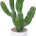 Artificial Cactus 15inch Faux Cactus Fake Succulent Plants for Indoor Outdoor Home Office Garden Decor