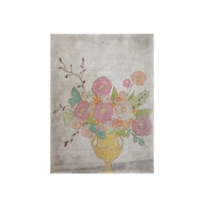 Creative Co-Op Decorator Paper with Flowers in Vase