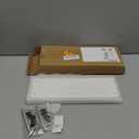 Segbeauty 12x4in Stone Drying Tray for Kitchen Counter, Water Absorbent Fast Drying Diatomaceous Tray, Instant Dry Sink Caddy Countertop Organizer Rack Soap Holder Small Vanity Tray for Bathroom White