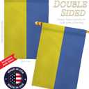 Ukraine House Flag - Regional Nationality Nation International World Country Particular Area - Decoration Banner Small Garden Yard Gift Double-Sided Made in USA 28 X 40