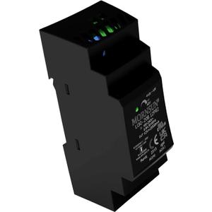 24W 12V 2A DIN Rail Power Supply, 4SU Output, Embedded Active PFC,Voltage Regulated AC-DC Power Supply DIN Rail Mount