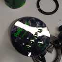 Automatic Fish Feeder for Aquarium, Auto Fish Food Dispenser with Timer and Feeding Ring, Moisture-Proof, Smart Fish Tank Vacation Feeder with 2 AAA Batteries (Black)