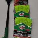 Turtle Wax Car Wash Set Of 4, Long Handle Brush, Microfiber Wash Glove