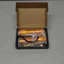 Victoper LED Flashlight 2 Pack Orange, Bright High Lumens Tactical Flashlights High Lumens with 5 Modes, Waterproof Zoomable Flash Light for Outdoor, Gifts for Father's Day Camping Essentials Gear