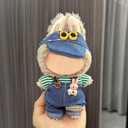 Clothes for 17cm LABUBU Doll (No Doll)- 3 Sets Premium Handmade Adjustable Kawaii Outfits for 17cm Labubu Collectibles Stylish Fashion for Play Display Holidays