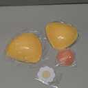 Boomba Bra Inserts Invisible Lift Inserts Double-Sided Sticky Ultra Push up Bra Inserts Suitable for Different Occasions (Thick M)