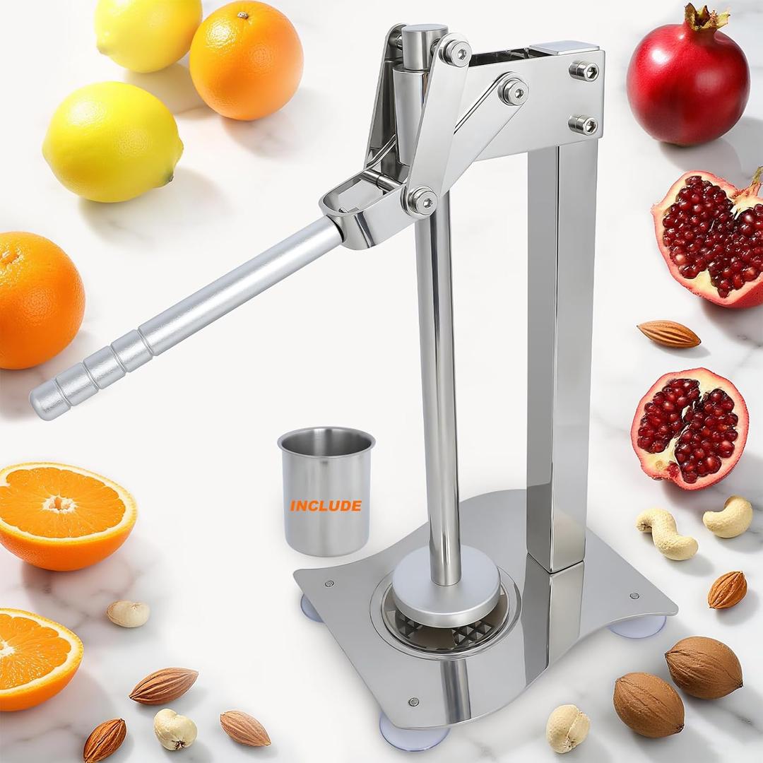 Manual desktop heavy duty lemon smasher orange juicer lemon squeezer citrus juicer fruit crusher lime extractor nut grinder for fruit and nutsWN014)