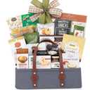 Wine Country Gift Baskets The Connoisseur Gourmet Gift Basket Food Gift Basket for Families College Students Appreciation Thank You Congratulations Get Well Soon Care Package