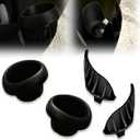 Car Seat Cup Holder Compatible with Evenflo Revolve360 | Left Right Symmetric Cup Replacements & Retainer Support Walls | Easy Installation-Secure Fit