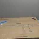 IRIS USA 24" 6-Panel Pet Dog Puppy Playpen with Door, for Puppy Small Dogs Keep Pets Secure Easy Assemble Easy Storing Customizable Non-Skid Rubber Feet, Foldable, Black