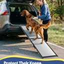 XLarge Dog Ramp for Car, SUV & Truck 71" Joint & Spine Relief, Anti-Slip Surface, Heavy-Duty, Stable, Up to 200 lbs