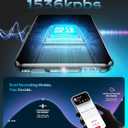 128G (9800 Hour) Voice Activated Recorder, Double-Sided Magnetic Voice Recorder with Playback, Audio Recorder with AI-Intelligent Noise Reduction, 70H Continuous for Lectures, Meetings